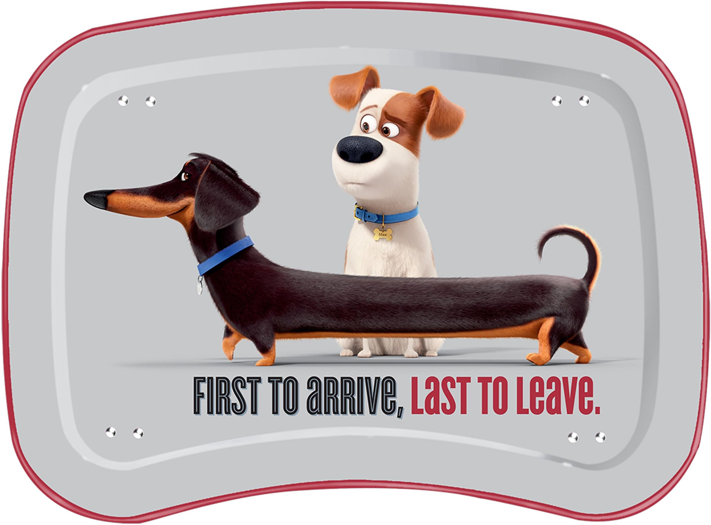 JayBeeCo The Secret Life of Pets Children's Multipurpose Snack Activity Tray