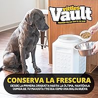 Vista 3 de Gamma2 Vittles Vault Contenedores de almacenamiento de alimentos para mascotas, contenedor sellado de almacenamiento de alimentos para perros