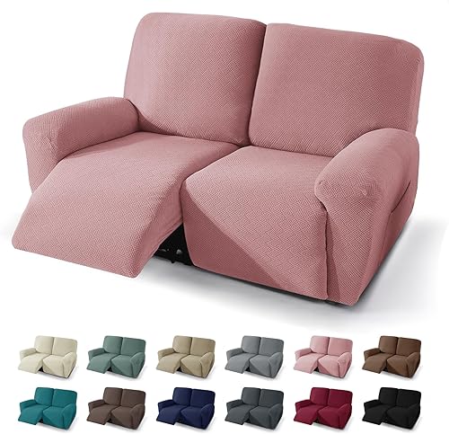 Miniatura 48 de JIVINER 5 Piezas Fundas Elásticas para Sofá Reclinable Funda para Sofá Reclinable con Parte Inferior Elástica Jacquard Ajustada Reclinable Funda