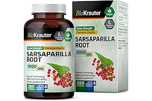 Sarsaparilla Root Capsules: Rejuvenate with Nature's Elixir