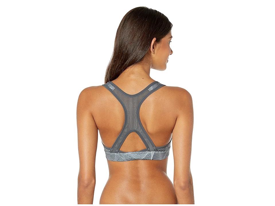 

Reebok Hero Racer Bra (Grey) Women's Bra, Gray