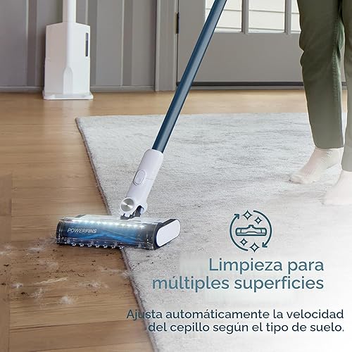 Miniatura 7 de Shark Aspiradora inalámbrica limpia y vacía Aspiradora inalámbrica ligera con sistema de vacío automático, filtro HEPA, portátil, recargable,