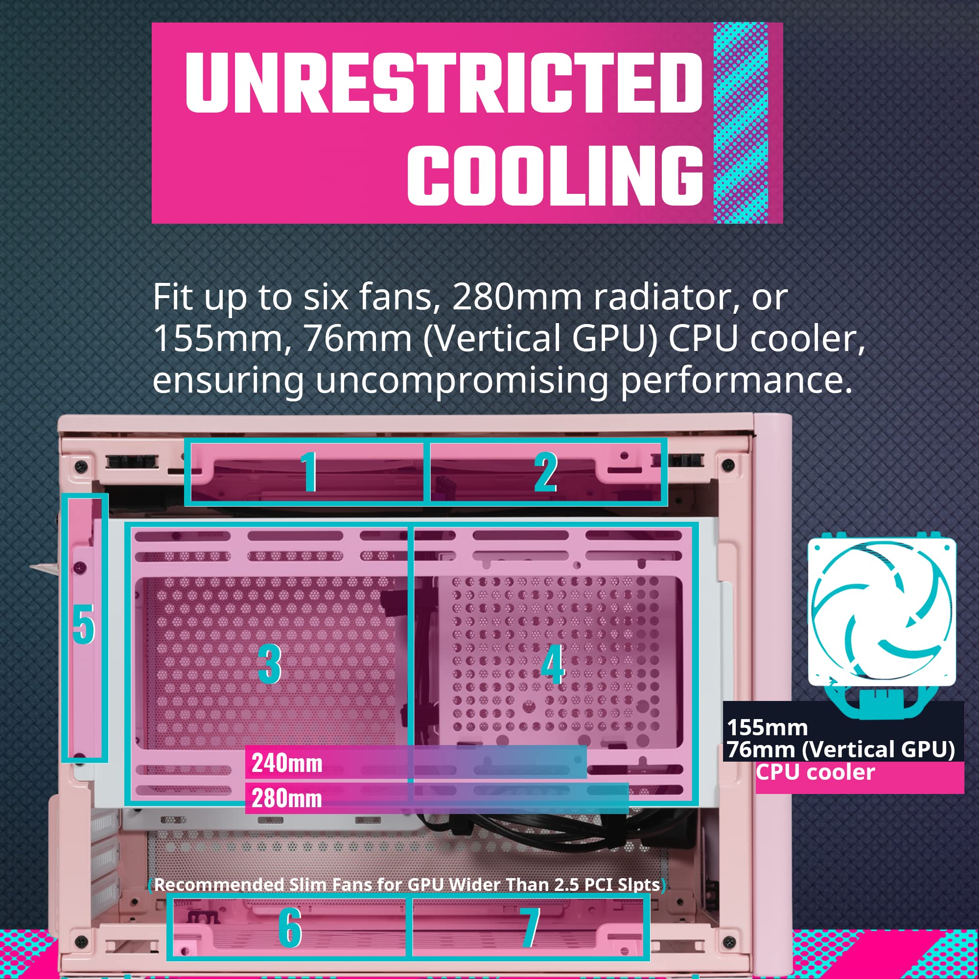 Nr200p Pink Cooler Master Nr200p Flamingo Pink Sff Small Form