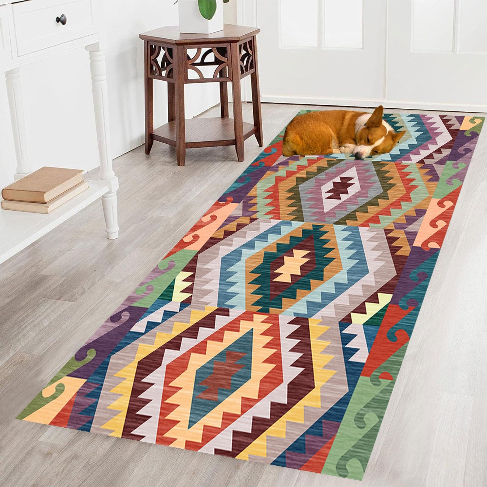 Alfombra lavable para cocina antimanchas y recortable que evita resbalones 70x180
