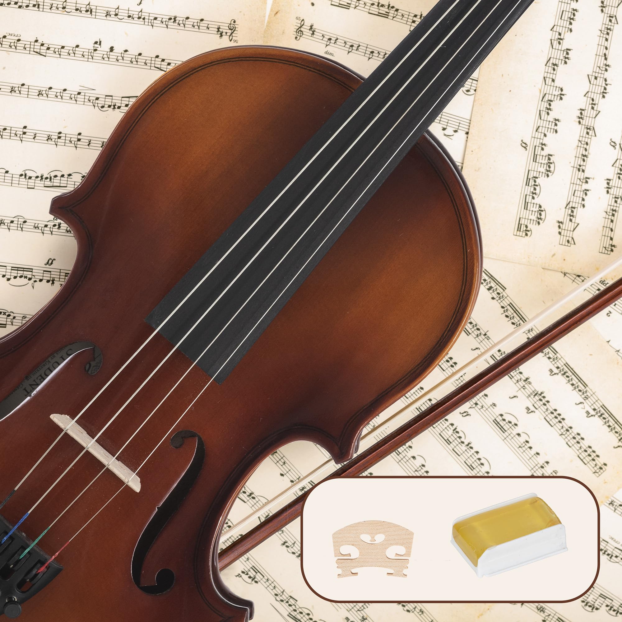 Classic Cantabile Violon étudiant 4/4 SET y compris colophane