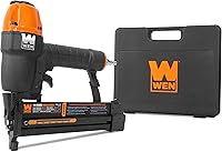 WEN 61722K 18-Gauge 2-in-1 Pneumatic Brad Nailer & 1/4-Inch Crown Stapler - 2-Inch Brads, Lightweight Kit w/ Case