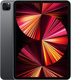 2021 Apple iPad Pro (11-inch, Wi-Fi, 256GB) Space Gray (Renewed)