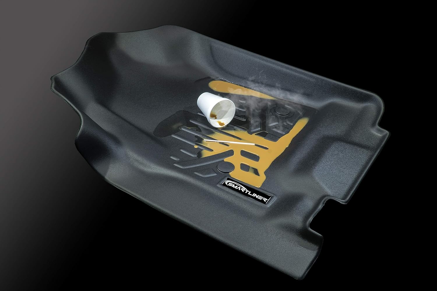 SMARTLINER All Weather Heavy Duty Custom Fit Rubber Floor Mats 2 Row Liner Set for 2020-2025 Jeep Gladiator