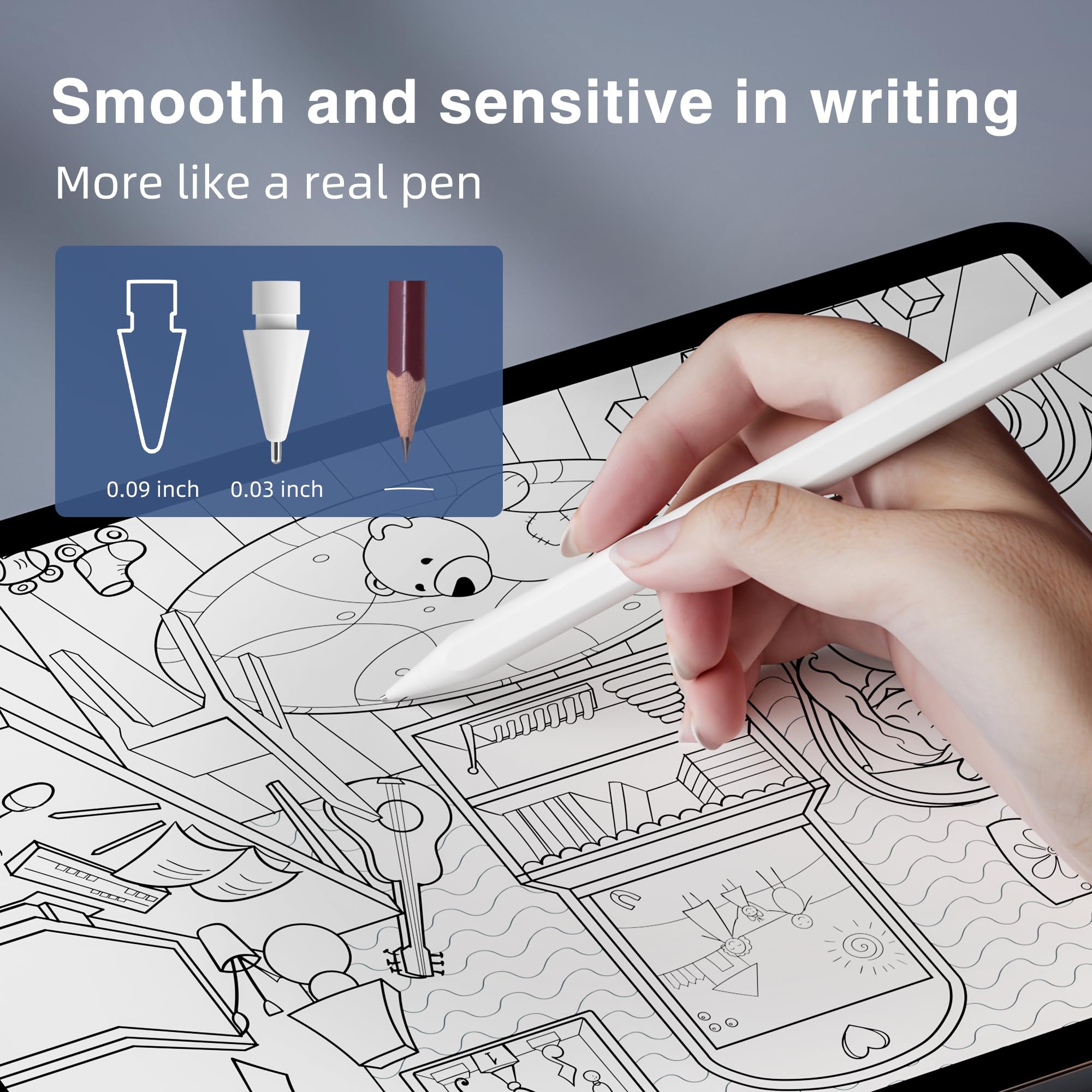 Amazon | Apple Pencil ペン先 6本アップルペンシル ペン先 Apple