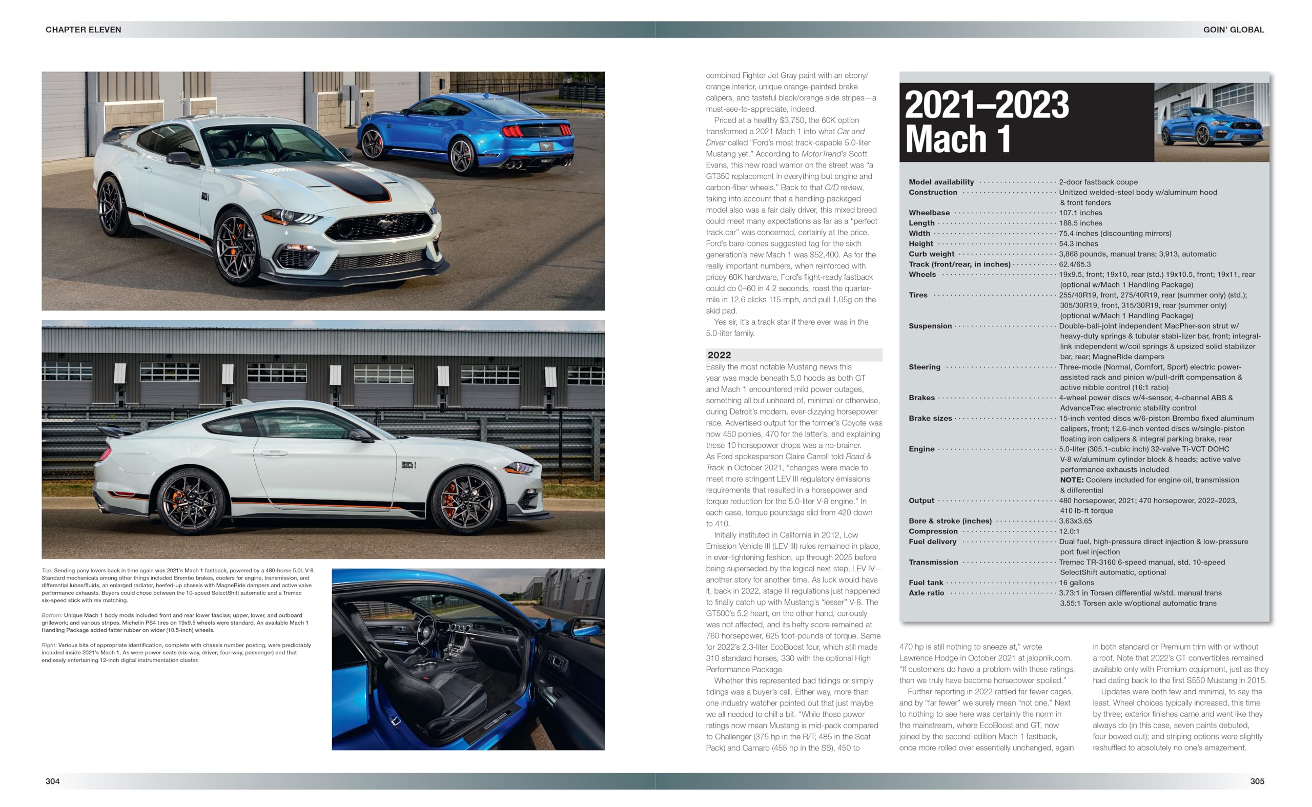 The Complete Book of Ford Mustang, Fifth Edition: Every Model Since 1964 1/2