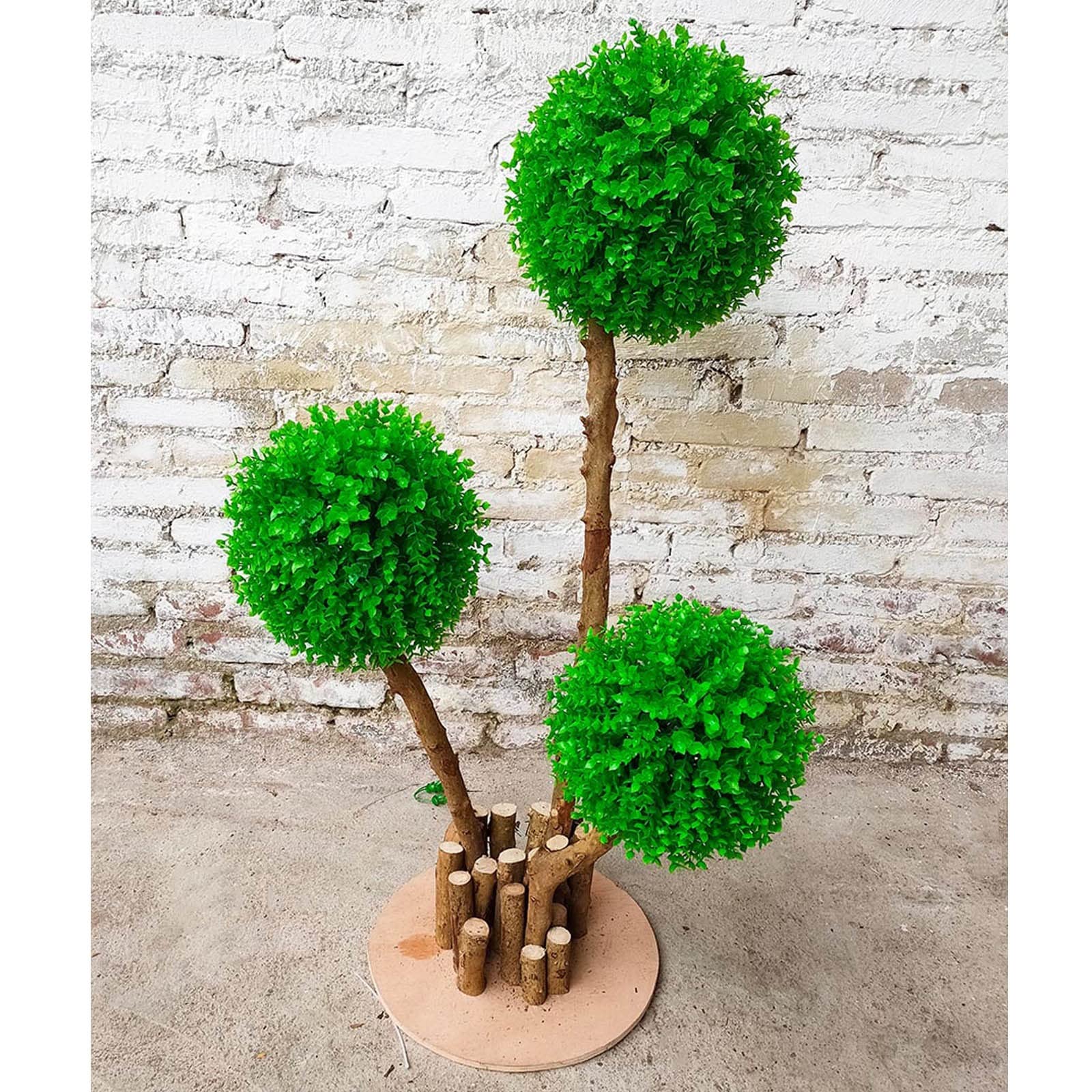 V3VOGUE Bolas De Boj Artificial - Plantas Artificiales,Artesanía Ligera,Aspecto Realista,Bolas Artificiales De Boj,para Casas Particulares, Escuelas, Comunidades Bola Artificial 1 Pieza