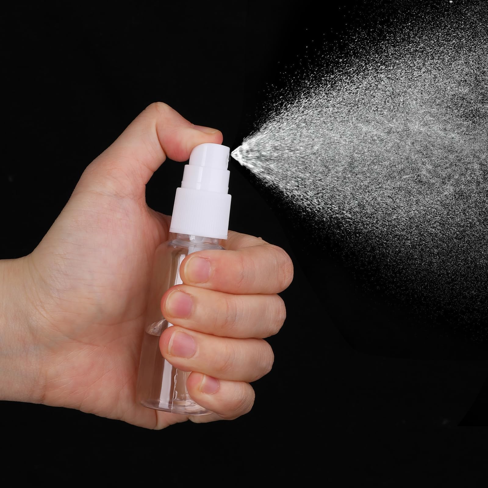 10 Stück Mini-Sprühflaschen 50 Ml – Transparent, Feiner Nebel, Nachfüllbar Für Kosmetik, Pflanzen & Reinigung