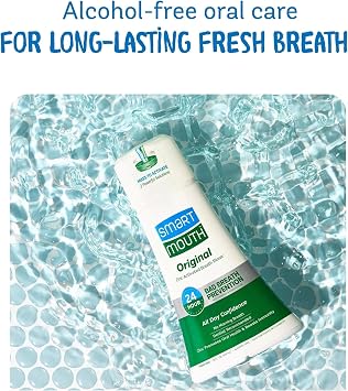 Smart Mouth Original Activated 24Hr Breath Rinse 16 Ounce (473ml) (6 Pack)