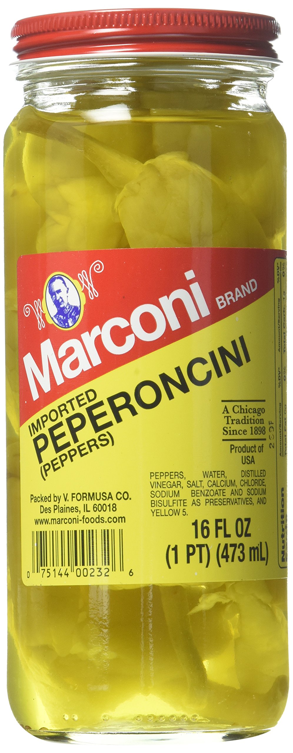 Marconi Marconi Peperoncini, 16 Ounce