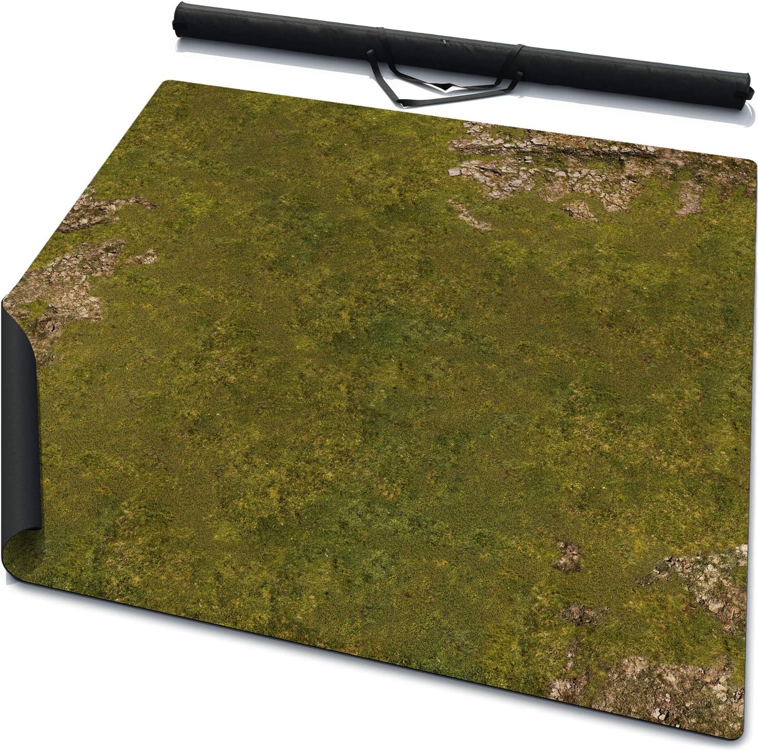 Warzone Studio 4' x 4' Double-Sided Mouse Pad Rubber Battle Mat: Homeland + Zolotograd + Bag