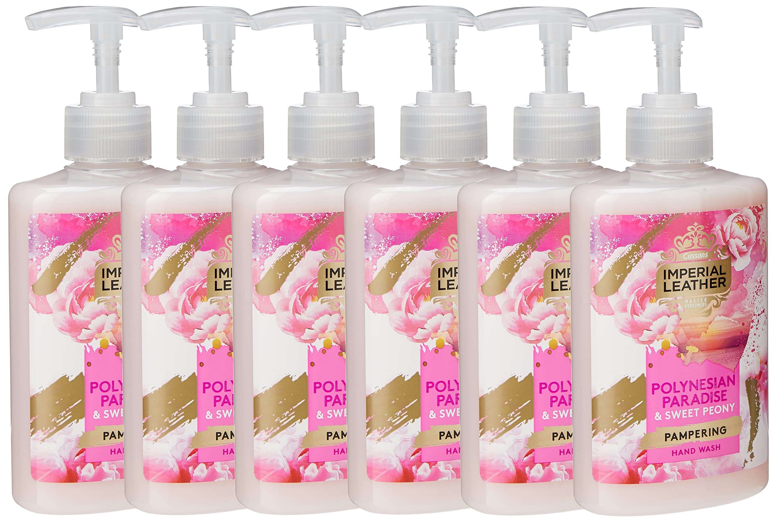 Imperial Leather Liquid Soap Hand Wash Polynesian Paradise, 300 ml (Pack of 6)