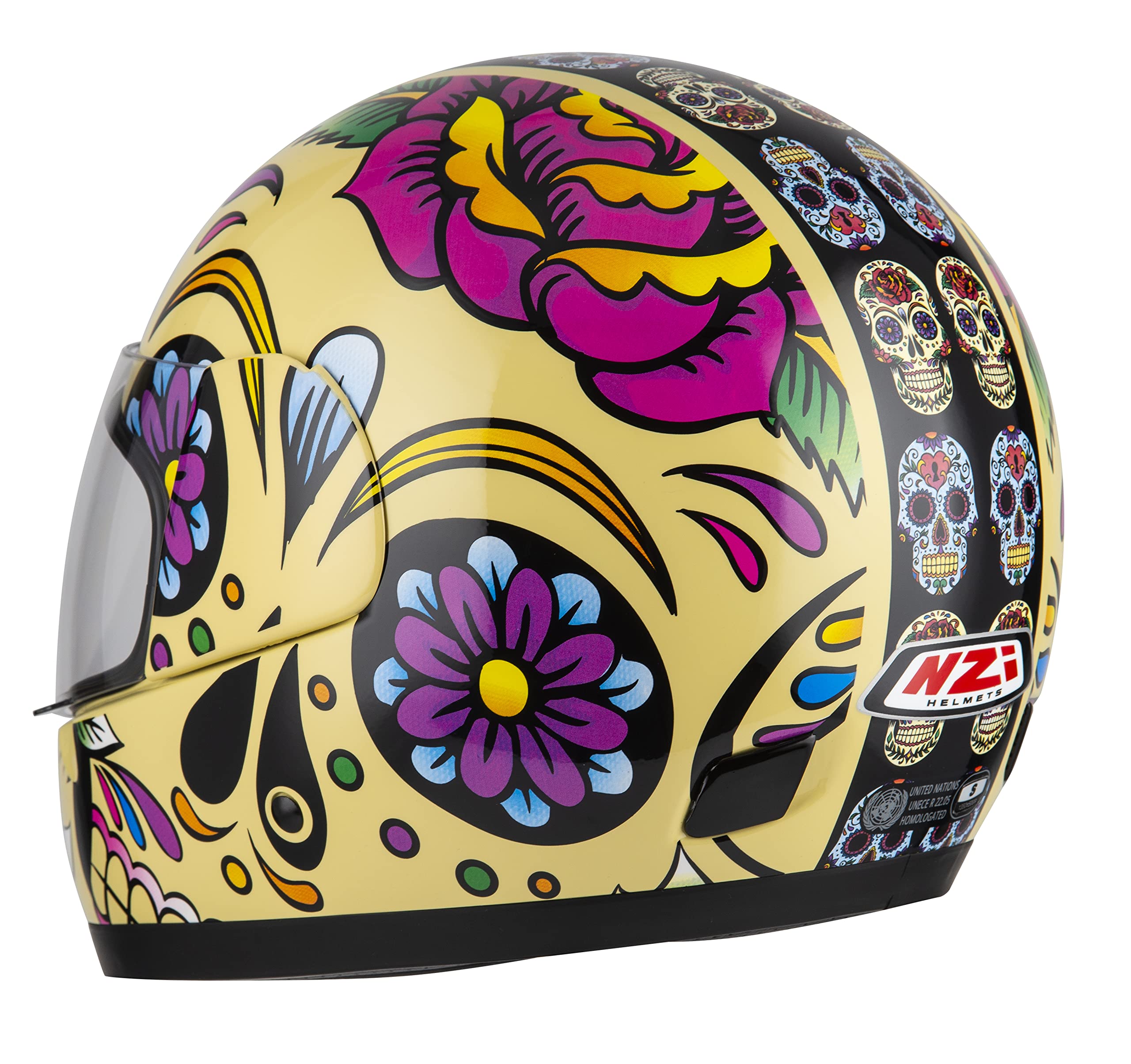 NZI Casco de moto Activty 3 Biband Negro Antracita.