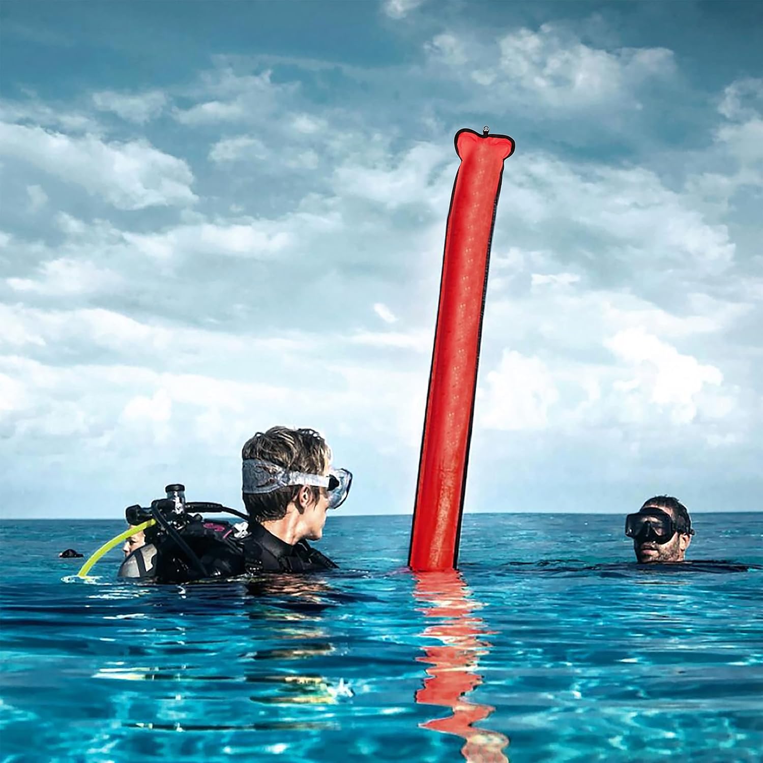 SCUBAPRO Surface Marker Buoy, Orange, 3.5-Feet