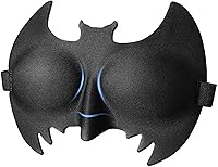 Vista 1 de Máscara de ojos para dormir máscara de sueño contorneada 3D hecha de espuma viscoelástica ligera y cómoda con correas ajustables cubierta de ojos