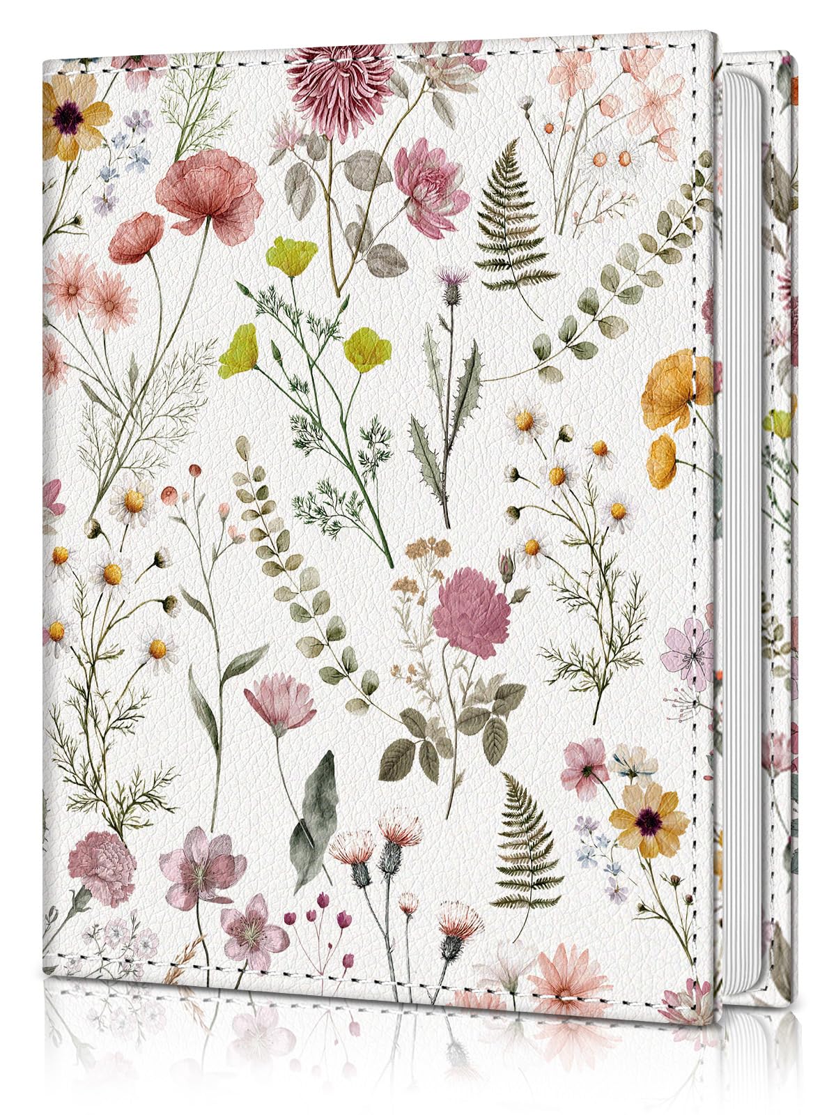 Photo Album 4x6, Small Picture Book Wildflower Meadow, Vintage