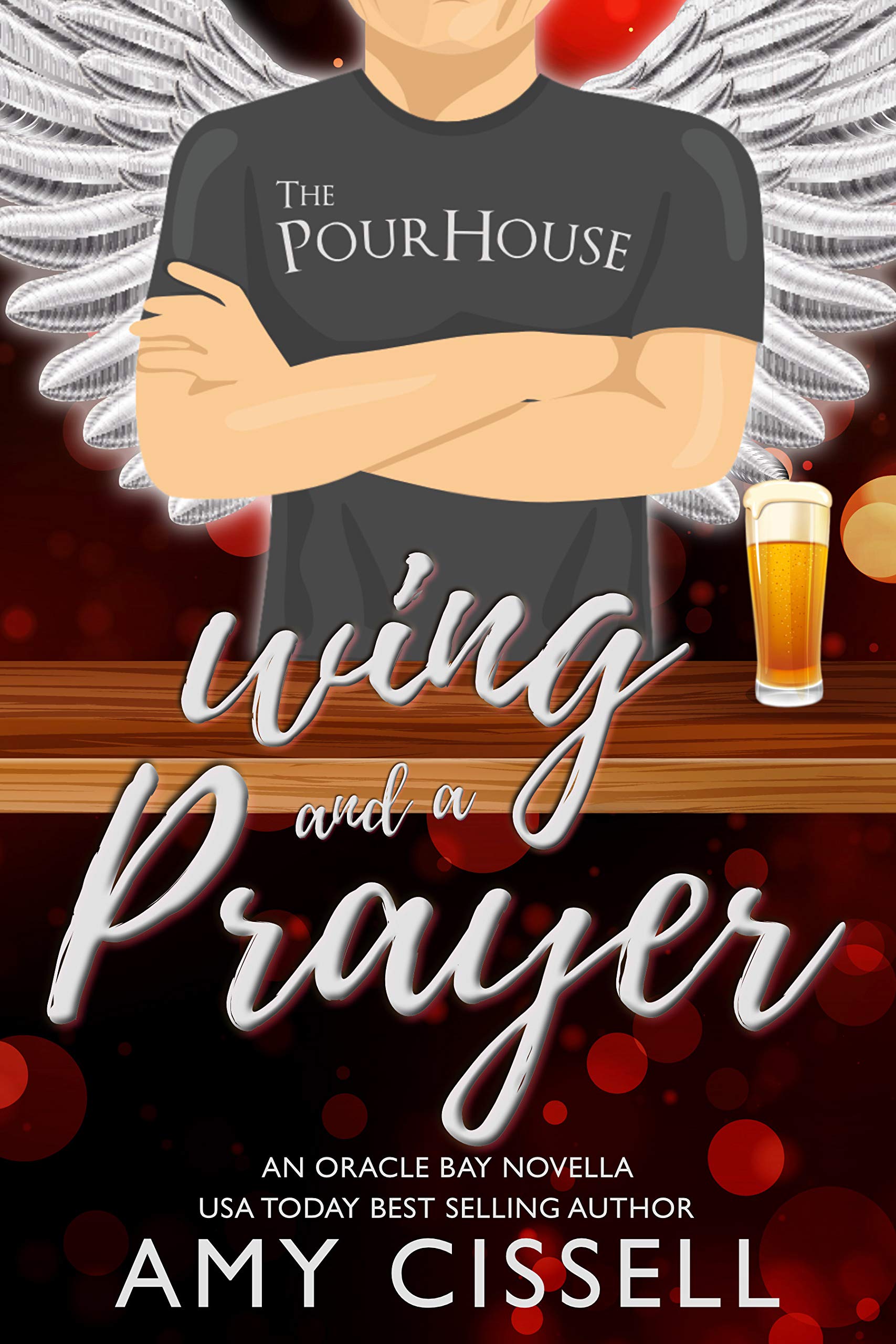 Wing and a Prayer: A Short Paranormal Fallen Angel/Psychic Romance (Psychics of Oracle Bay Book 3)