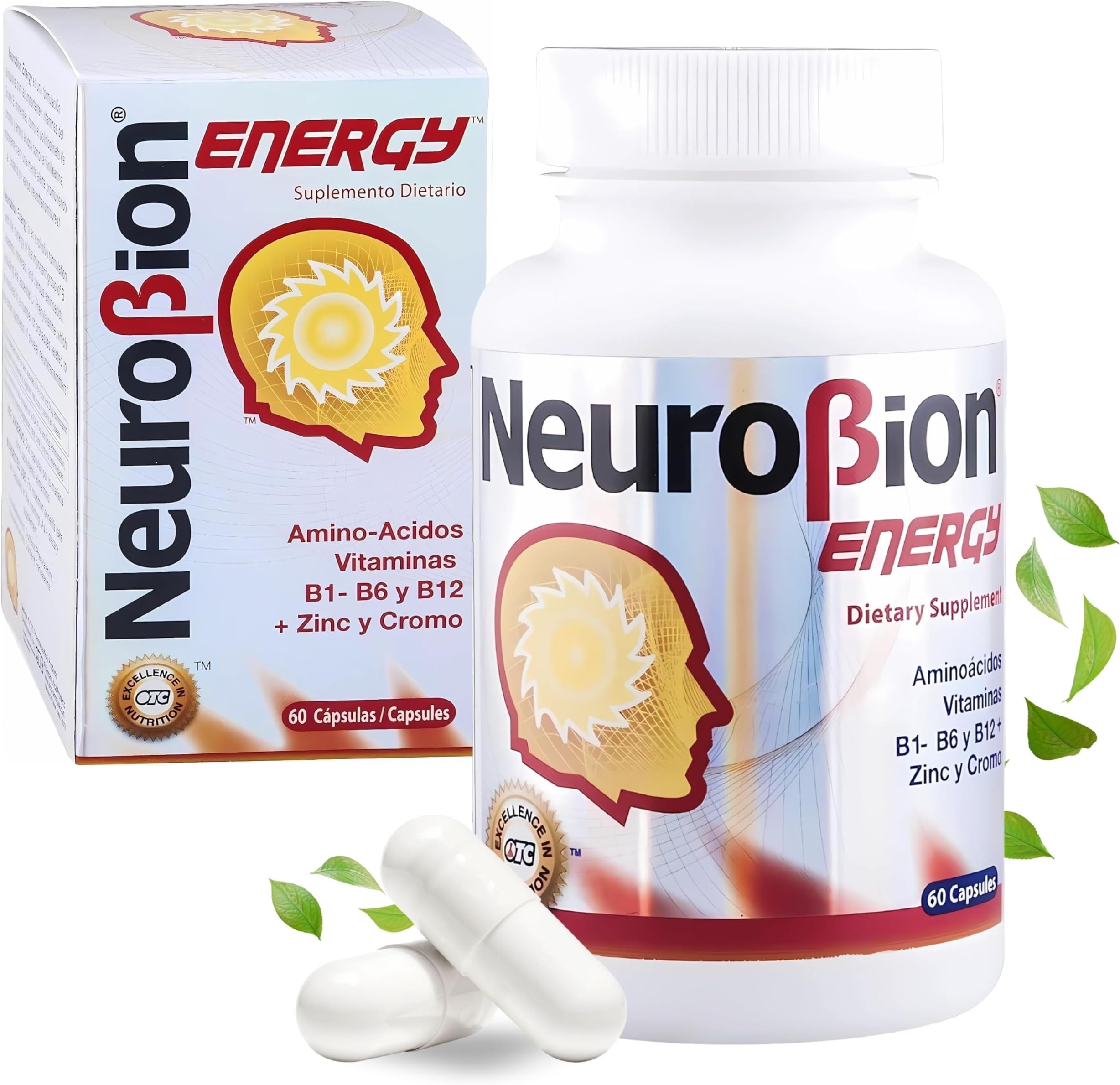 NeurobionEnergy 60 Caps. May Help to Increase Energy and Reduce Stress