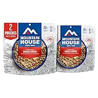 Vista 31 de Mountain House Pollo Teriyaki Alimentos liofilizados para mochileros y campamentos 2 porciones Sin gluten