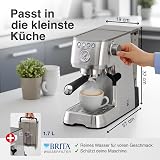 Solis Barista Perfetta Plus Espressomaschine, Silber