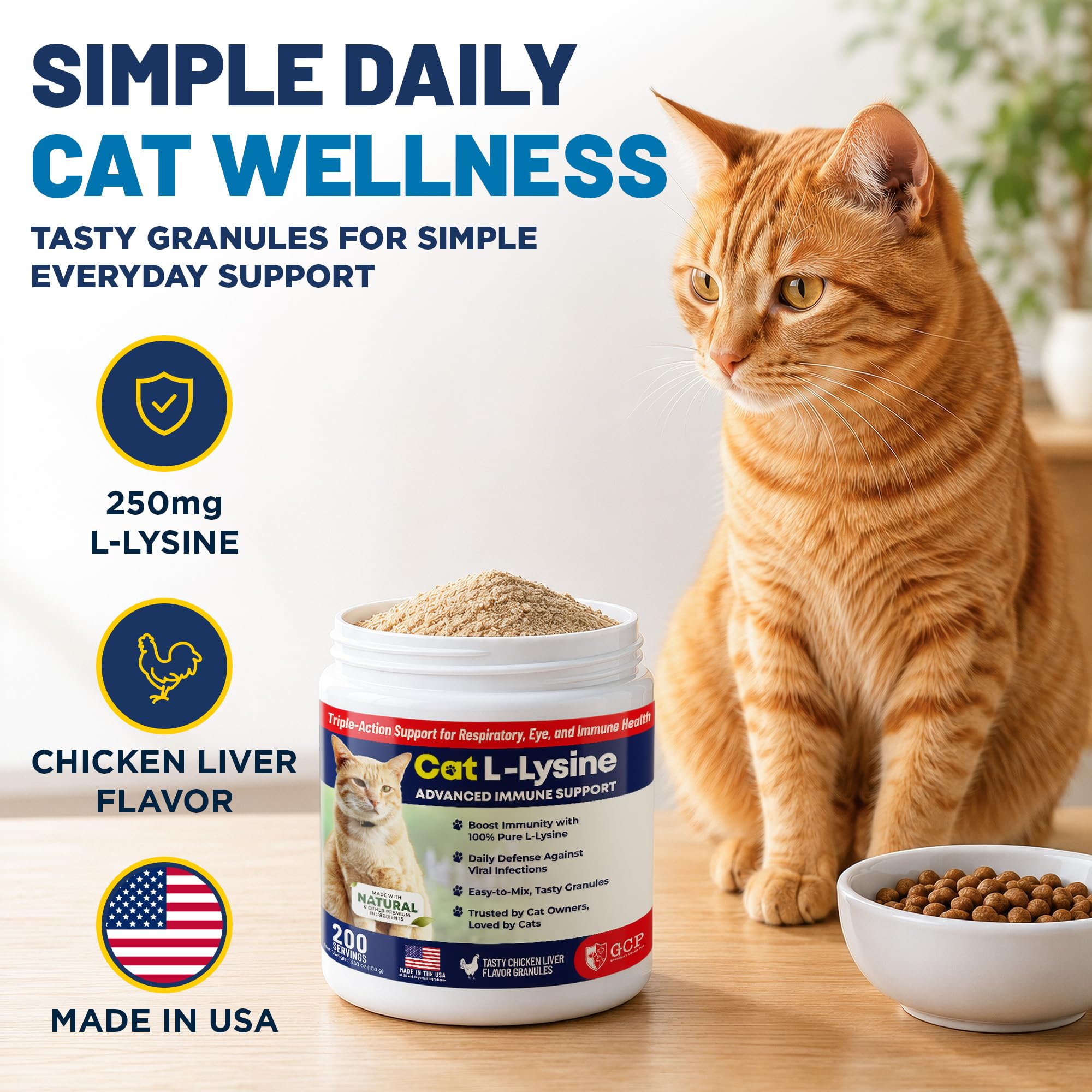 Guardian’s Choice L-Lysine for Cats, Cat Lysine Powder, 200 Servings — Amazon image 6
