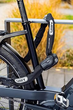 ABUS 1060/170 Granit CityChain X-Plus Chain Lock, Black, 67-inch