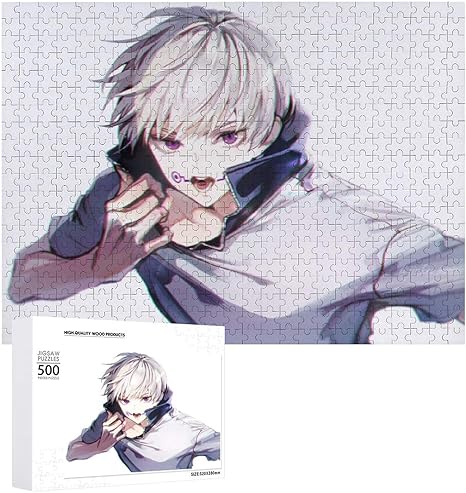 Amazon Co Jp 呪術廻戦 Jujutsu Kaisen 五条悟 虎杖悠仁 両面 宿儺 伏黒恵 ジグソーパズル 500 1000ピース Diy 絵画 学生 子供 大人 Jigsaw Puzzle 木製パズル 溢れる想い おもちゃ 幼児 アニメ キッズ 漫画 壁飾り 入園祝い 新年 ギフト 誕生日 面白い プレゼント