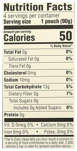 Miniatura 8 de 365 by Whole Foods Market, Puré de manzana fresa, 3.2 onzas, paquete de 4