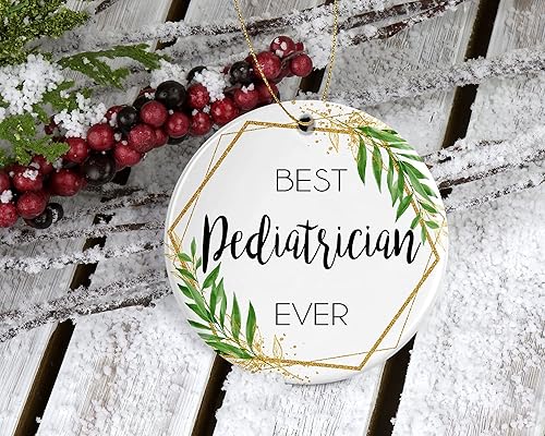 Miniatura 2 de Adorno de Navidad para pediatra, regalo de Navidad para pediatra, el mejor pediatra del mundo, el mejor pediatra de la historia, regalos para