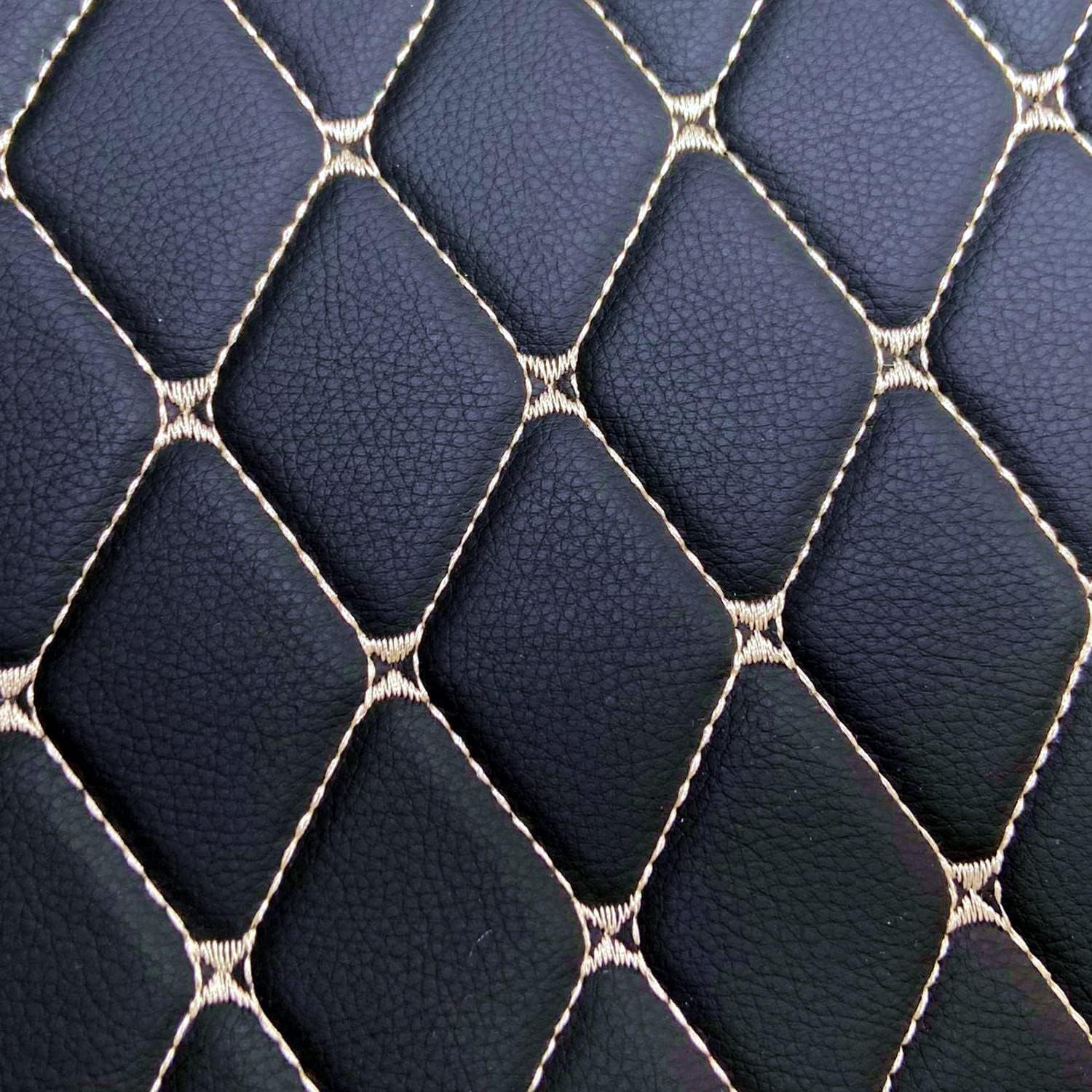 Custom Making Car Floor Mats Compatible with Audi BMW Mercedes-Benz Toyota Lexus Honda Infiniti Nissan Hyundai Kia All Models 2005-2026 (Black Beige and Pink)