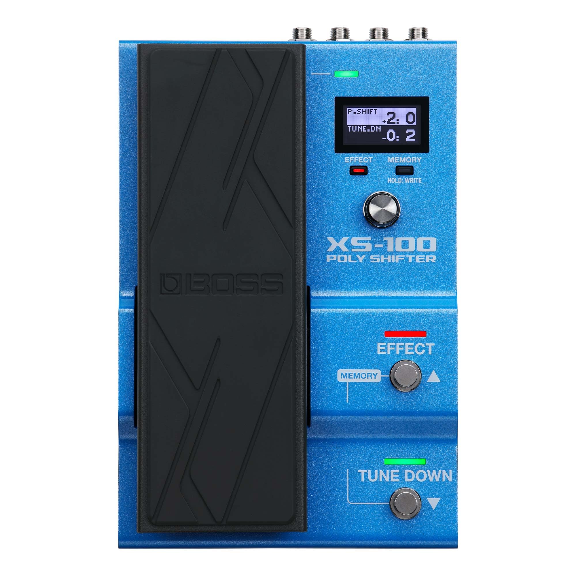 BOSS XS-100, Moderne Pitch-Shifting-Workstation mit umfangreichen Steuerungsoptionen und einer Bandbreite von acht Oktaven