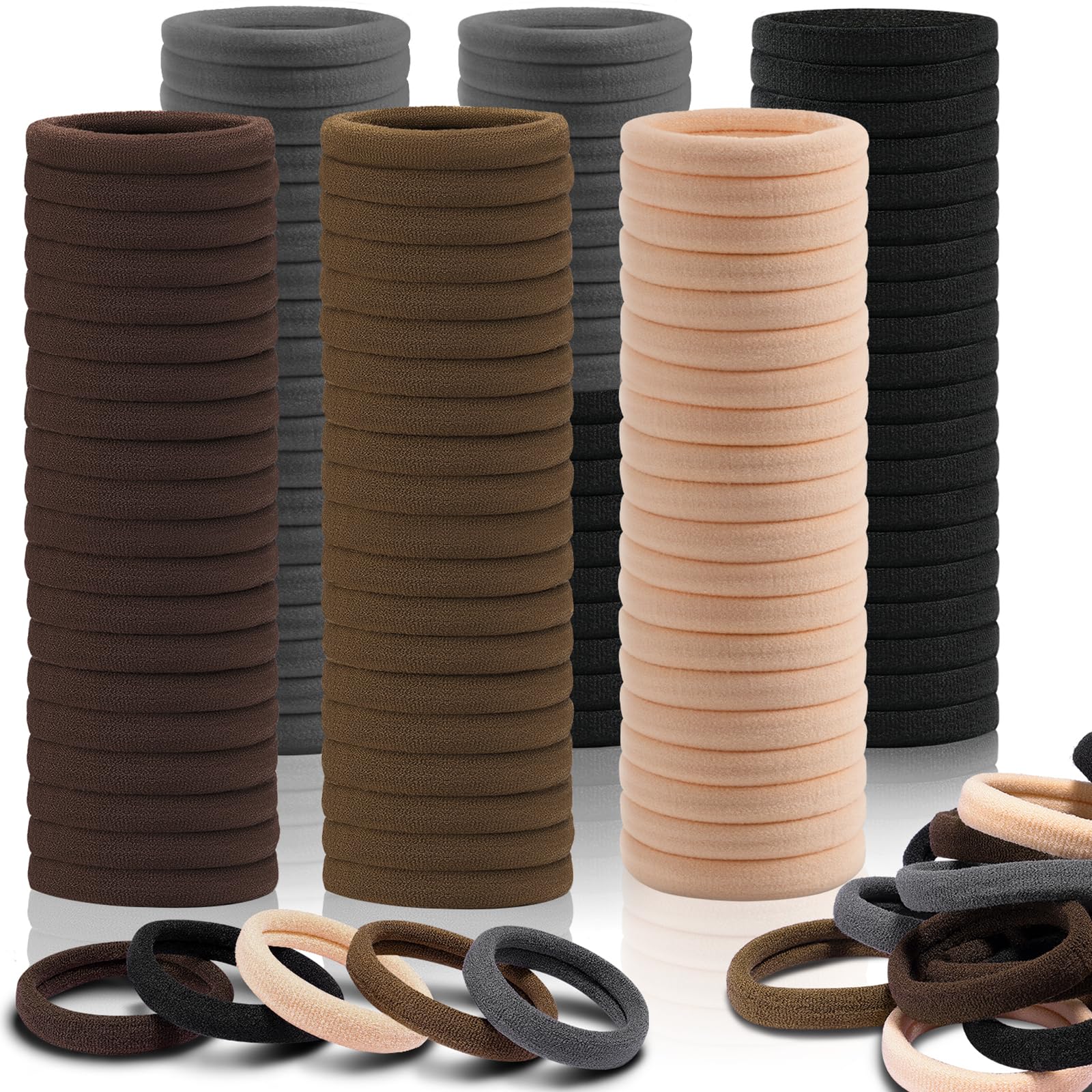 IKOCO Hair Ties - No Damage, Black -12