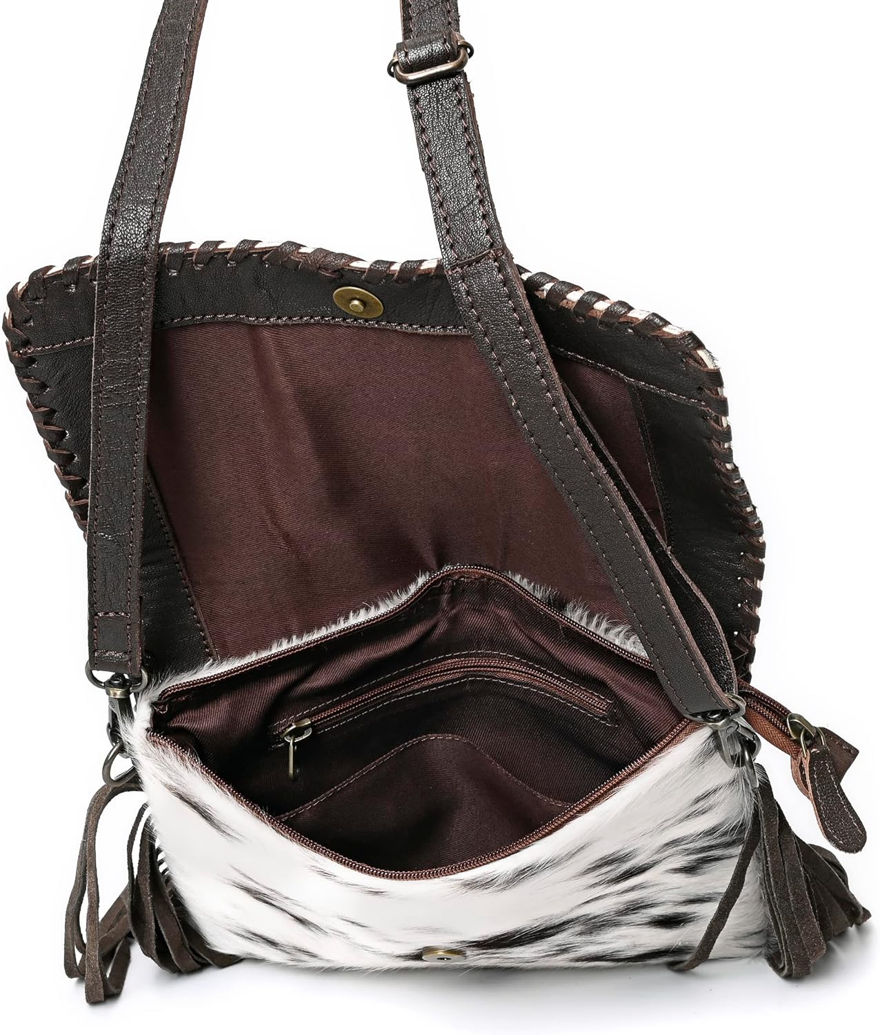 Merbaa Turqoise Cincho Cowhide Cross Body Bag for Women - Image 5