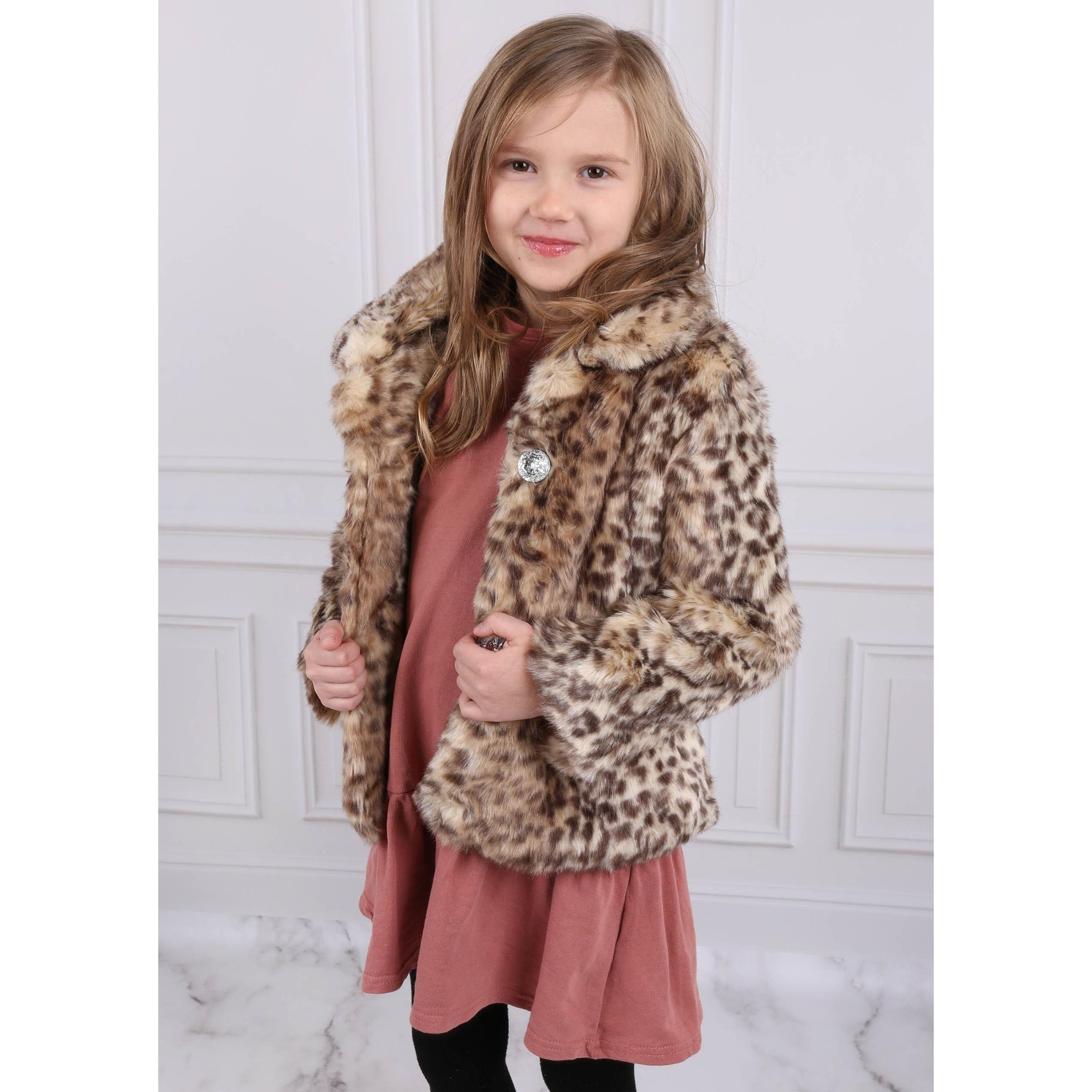 sarcia.eu Cappotto caldo leopardatto