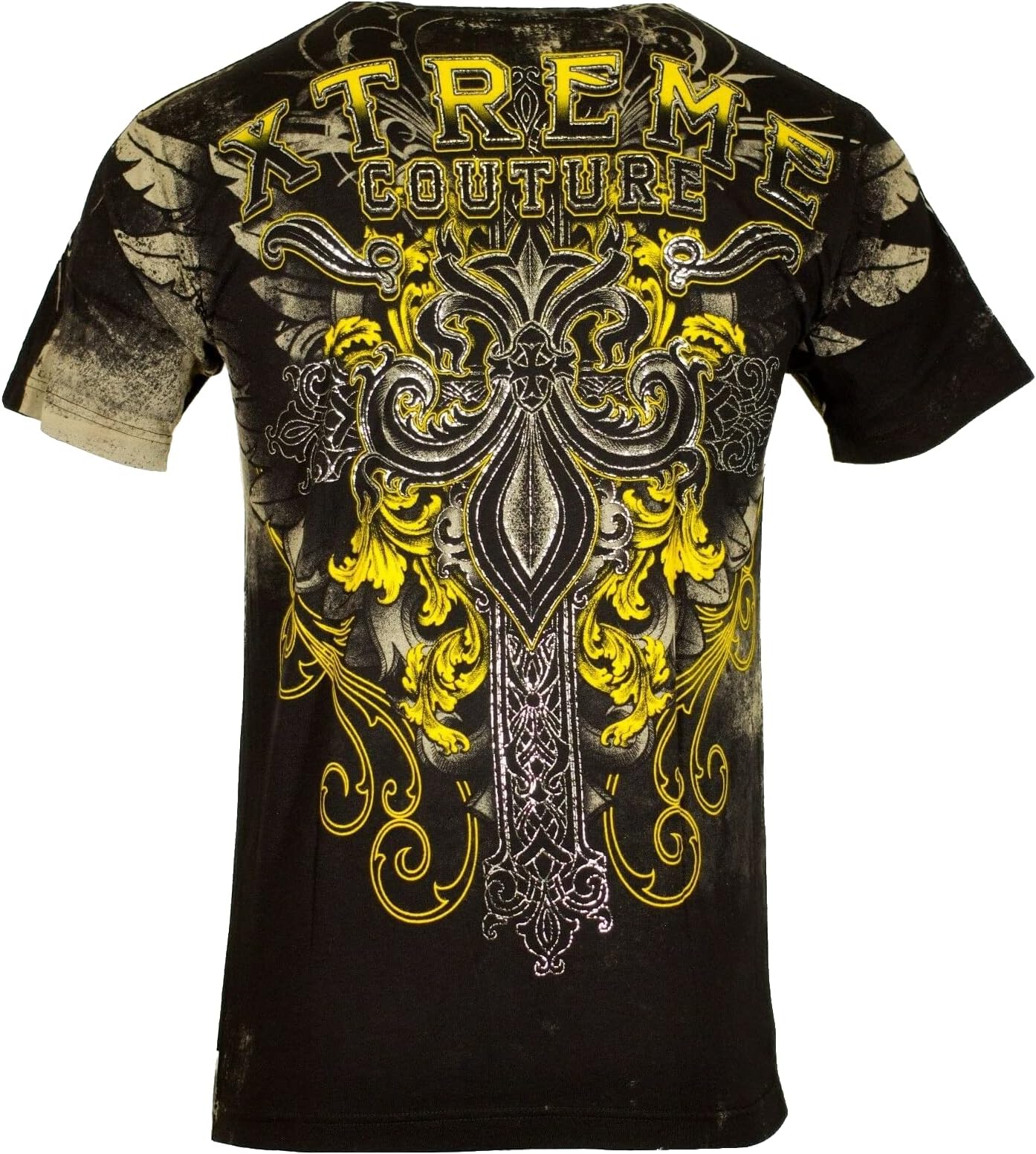 Xtreme Coutureby Affliction Men's T-Shirt Salvation Tattoo Biker MMA