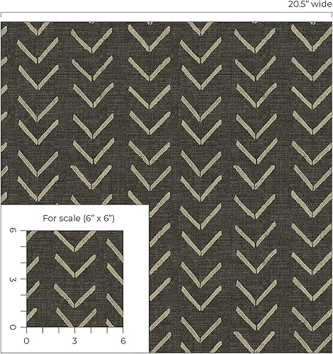 Vista 7 de Surface Style - Papel tapiz para despegar y pegar, papel tapiz geométrico para dormitorio, tocador, cocina, autoadhesivo, vinilo, cobertura de 30.75