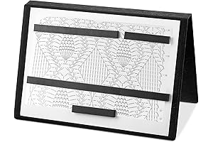 Knitting Chart Keeper with Strong Magnets and Foldable Design