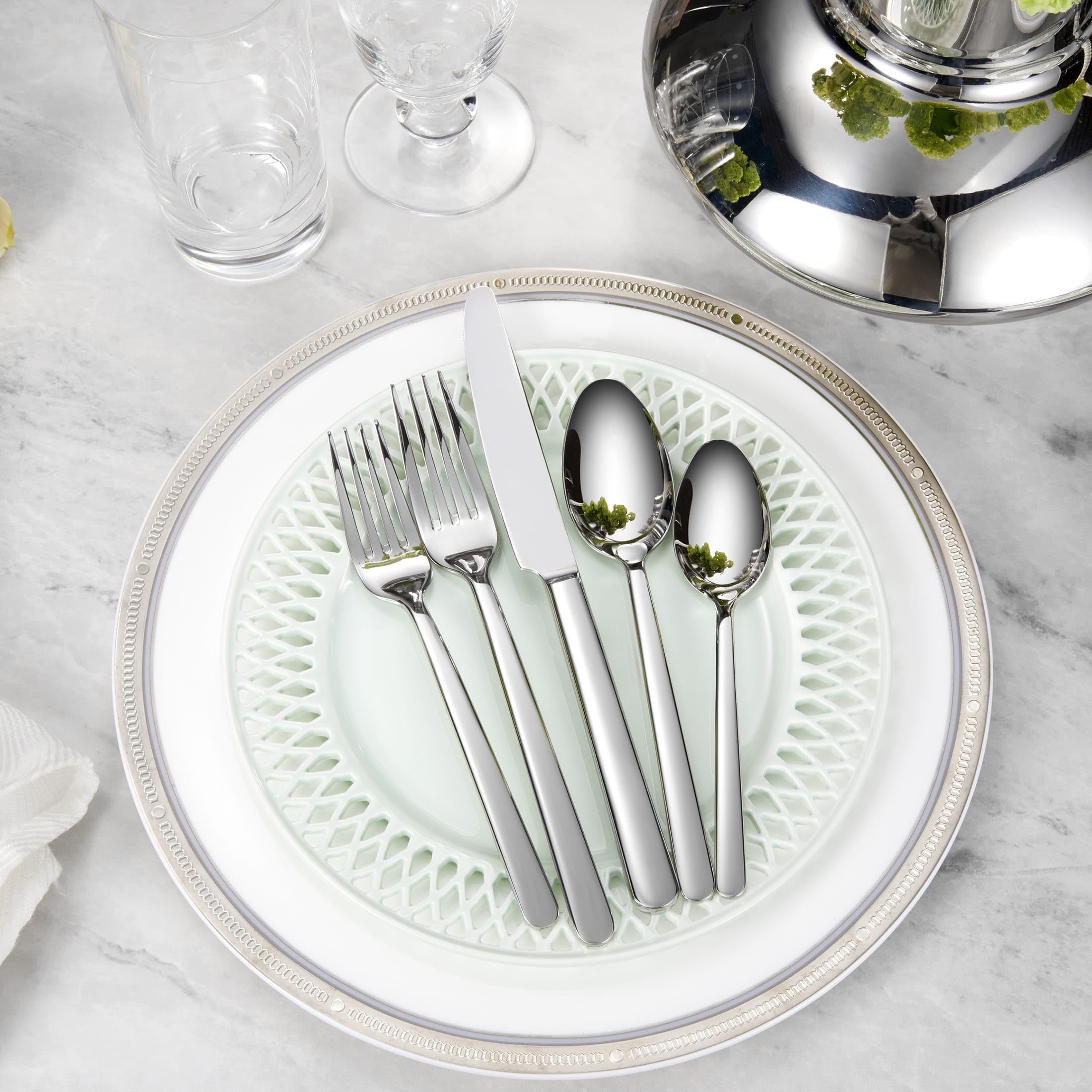 KEAWELL Premium Aline 4-Piece 8.3-Inch Dinner Fork Set (4, Dinner Forks) — Amazon image 7