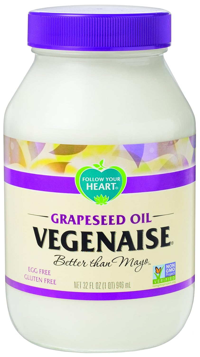 Follow Your Heart Grape Seed Oil Vegenaise, 32 oz