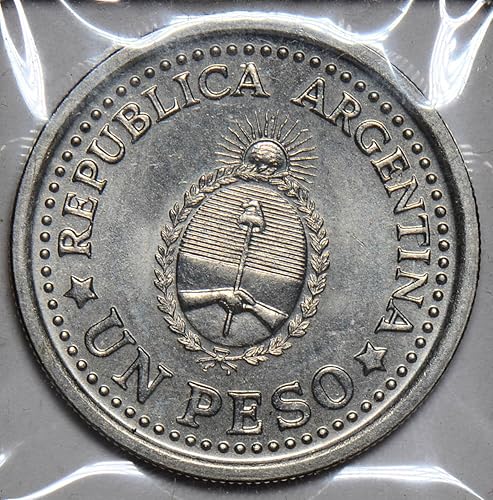 Moneda Coleccionable JU0299 Argentina 1960 Peso