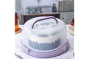 10in Plastic Cakemate Carrie, a travel-friendly treasure for bundt cake masterpieces.