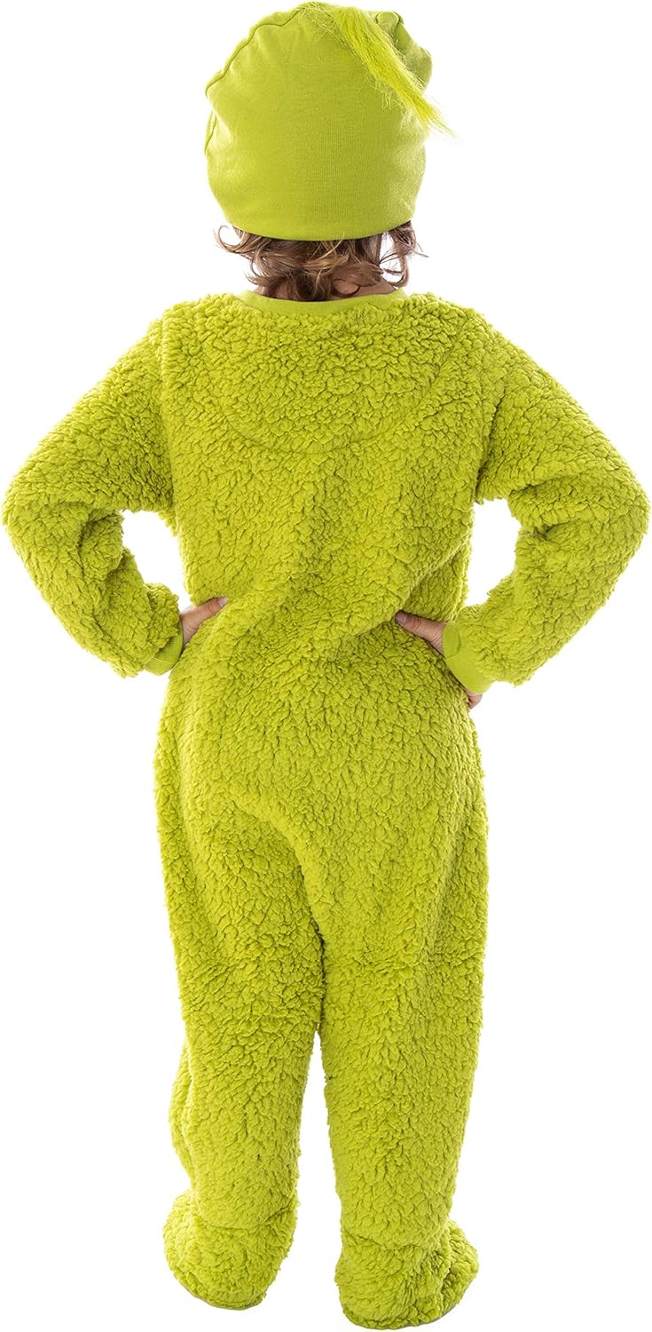 Dr. Seuss GRINCH Who Stole Christmas Matching Family Pajama Union Suit - Adult, Child, Toddler, Pets