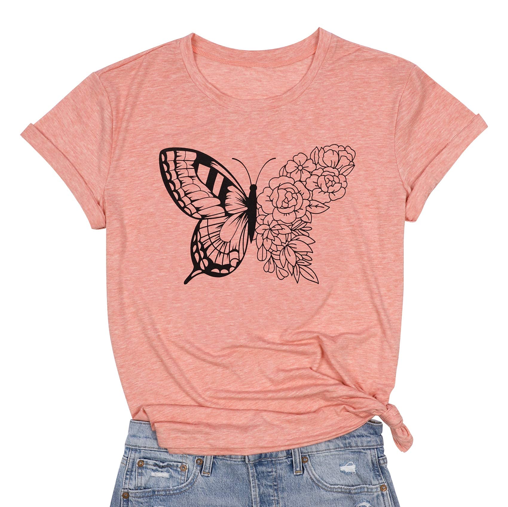 10 Best Women's Butterfly Shirts for Summer Hummingbirds Plus