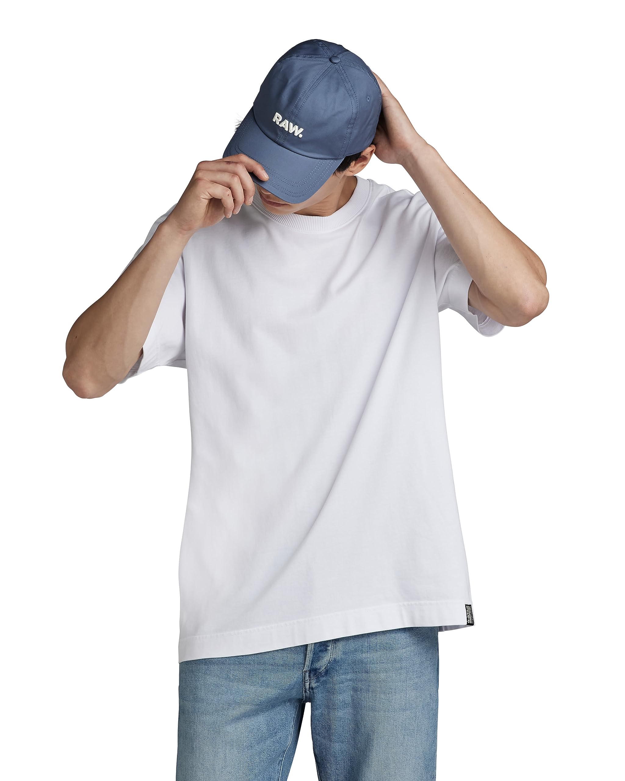 G-Star Men's Essential Loose T-Shirt, White (white D23471-C784-110), XXL
