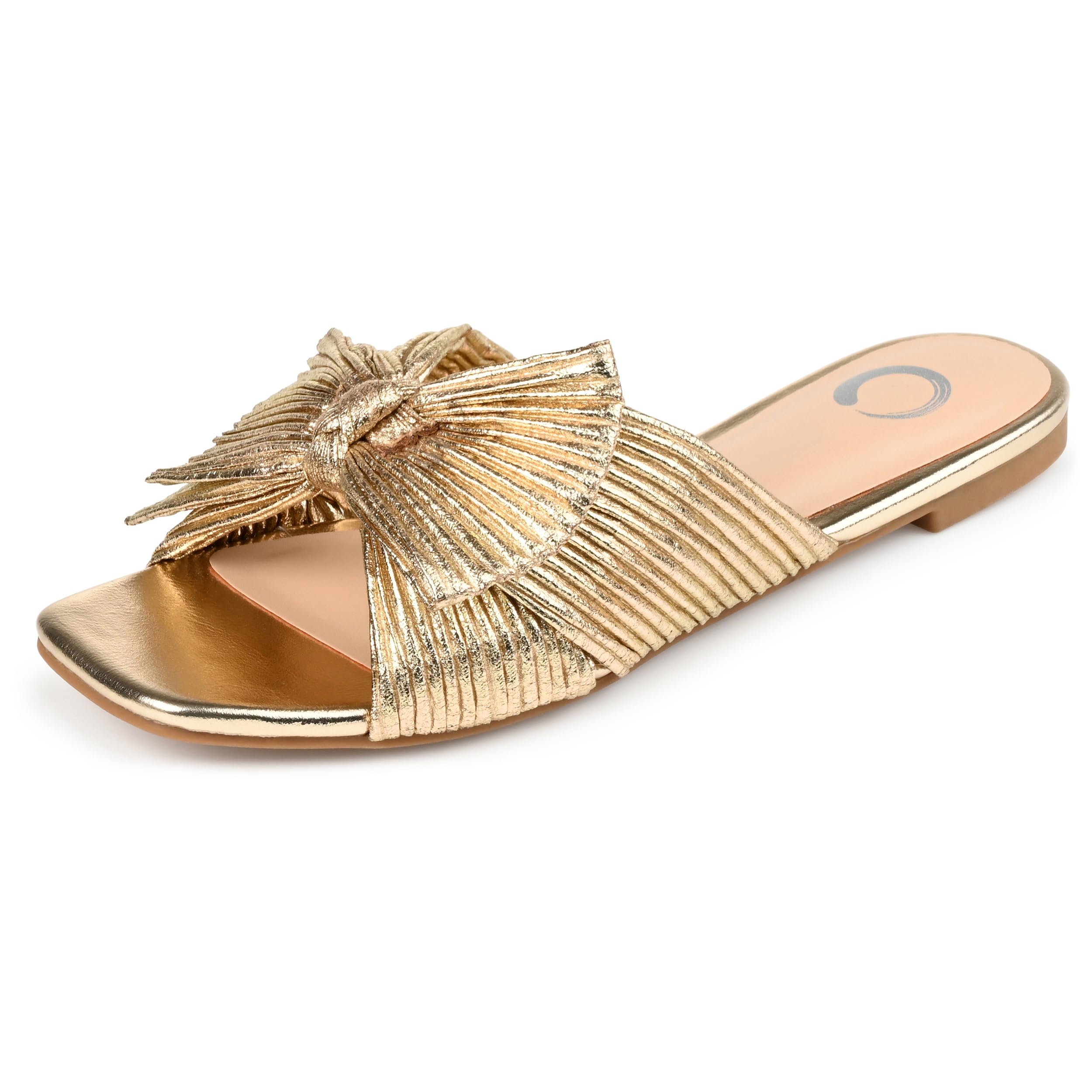 BYOTHERS★ Tulia ribbon sandals★2色 New Women's Rainbow Strappy Open Toe Slide Flat Sandals Flip