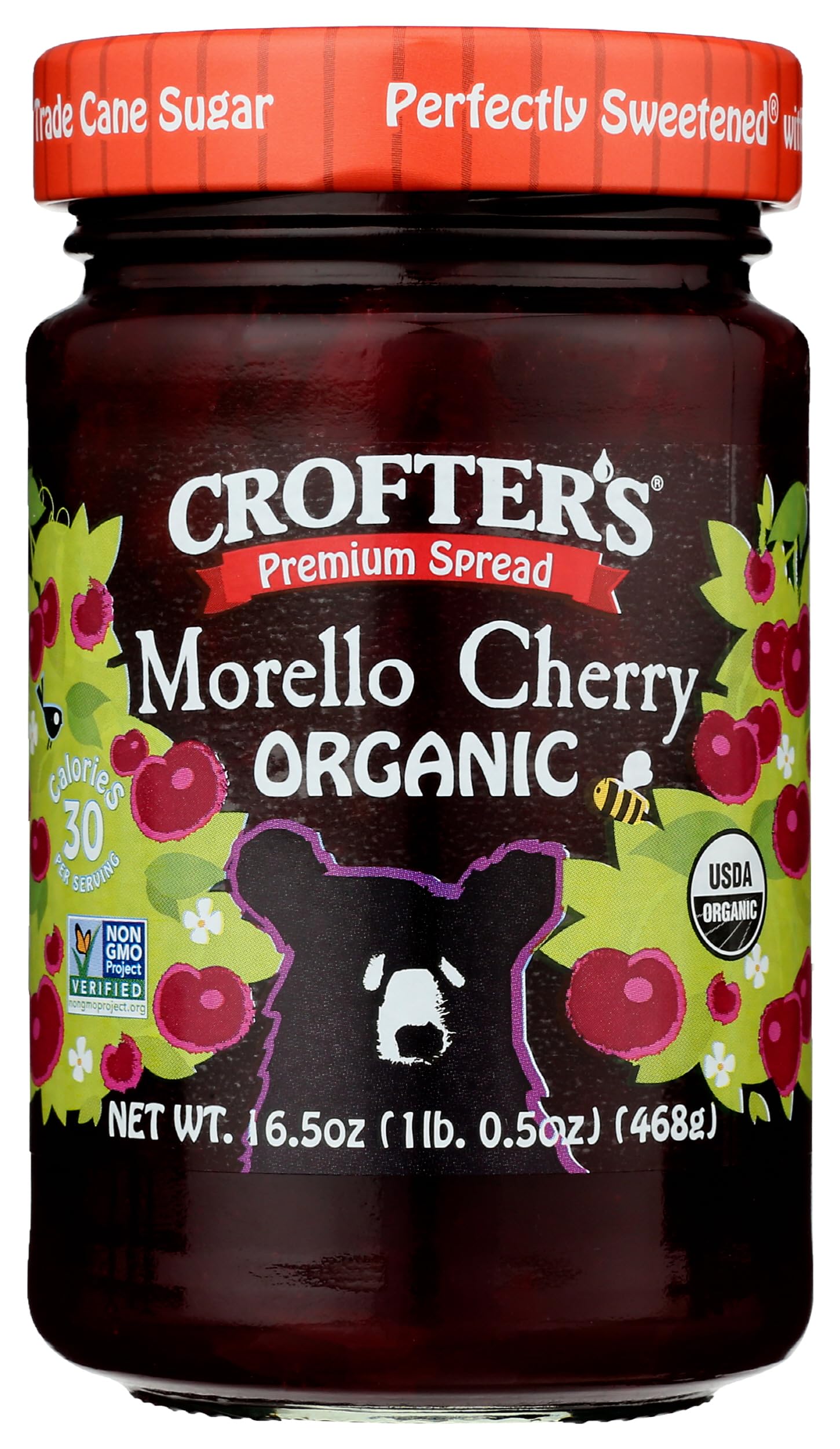 Crofters Organic Morello Cherry Spread 16.5 Oz